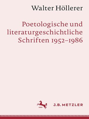 cover image of Walter Höllerer